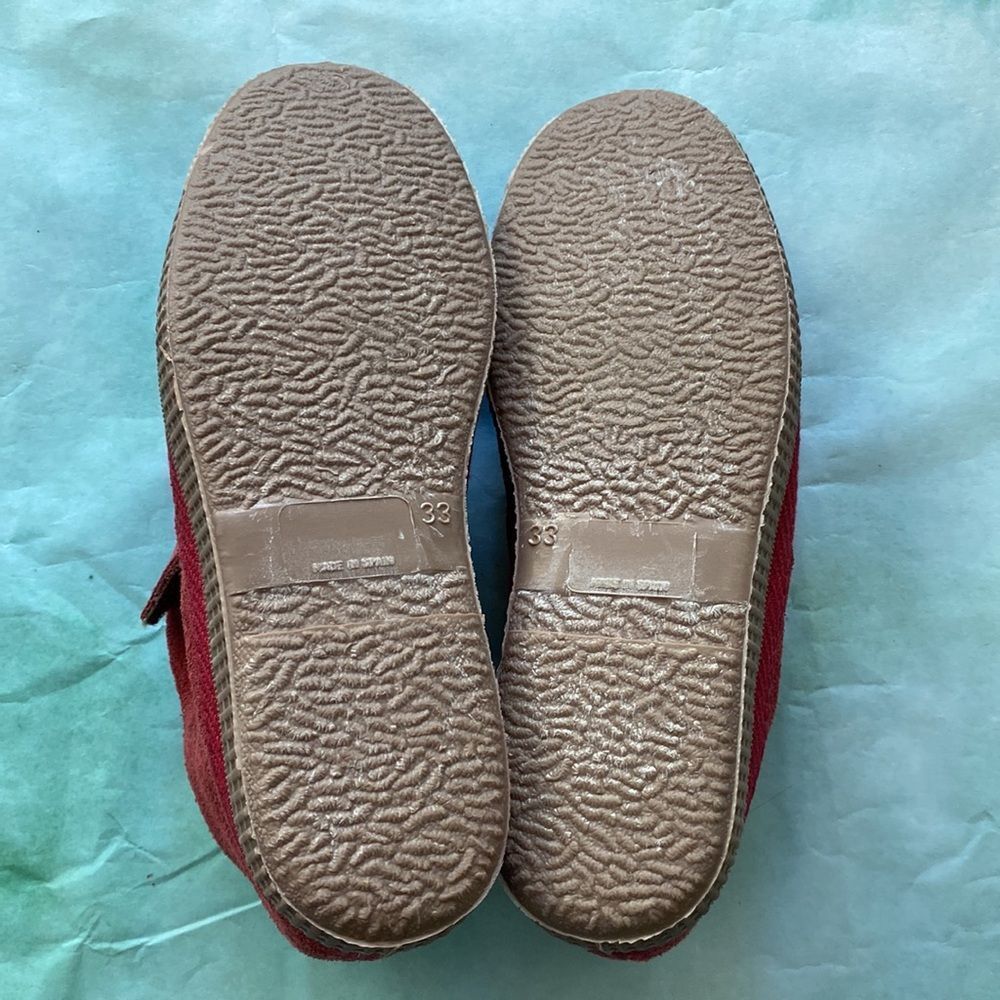 Natural World maroon leather kid’s boots. - Picture 5 of 6